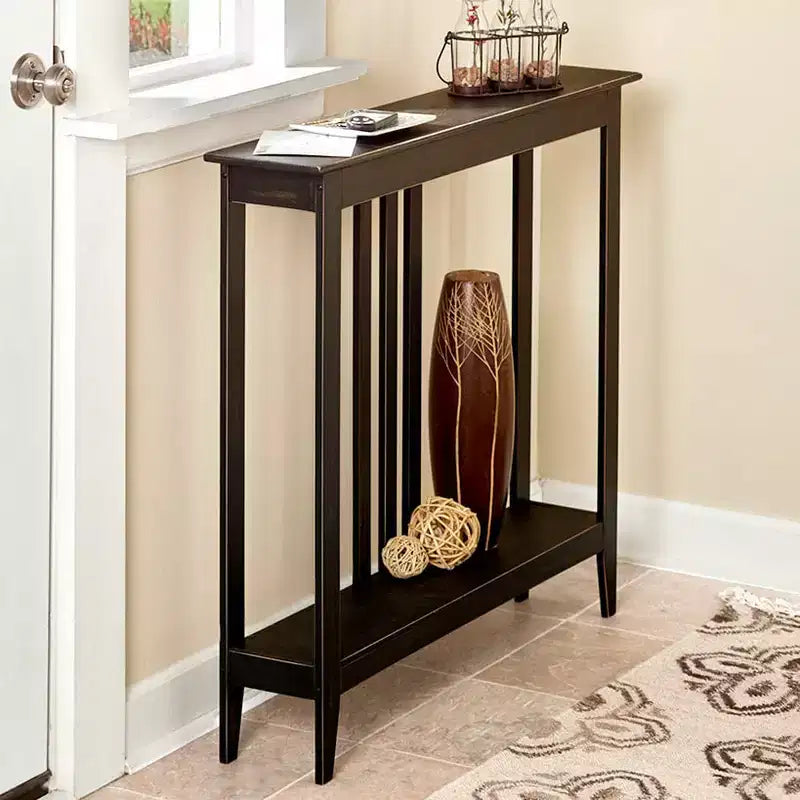 La Table Console Étroite en Bois pour Entrée Collection Lakeside - 32H -