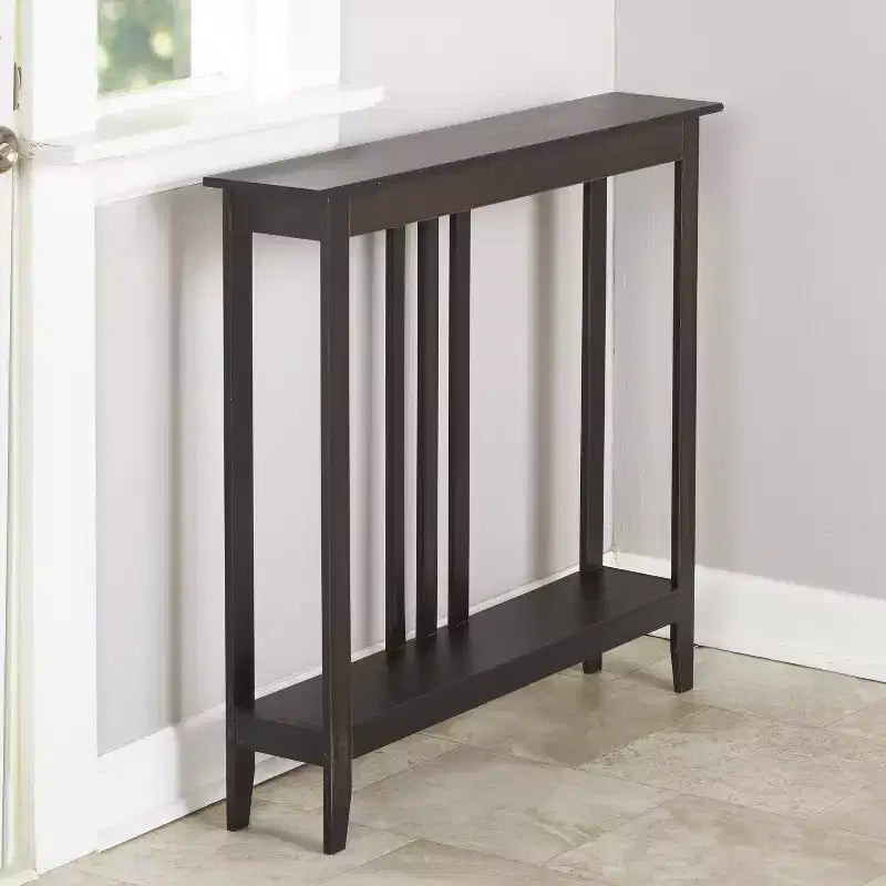 La Table Console Étroite en Bois pour Entrée Collection Lakeside - 32H -