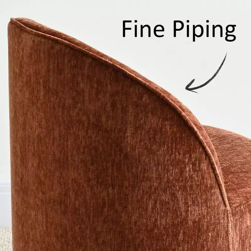 Ensemble de salle à manger 5 pièces pour 4, chaises modernes à roulettes avec revêtement en chenille, table ronde noire à pied central - Panipeachy