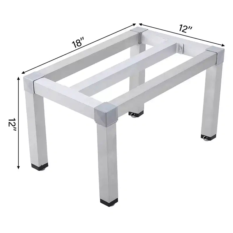 Étagère de rangement commerciale en aluminium, capacité de 1000 lb, robuste, pour cuisine de restaurant, supermarché, garage