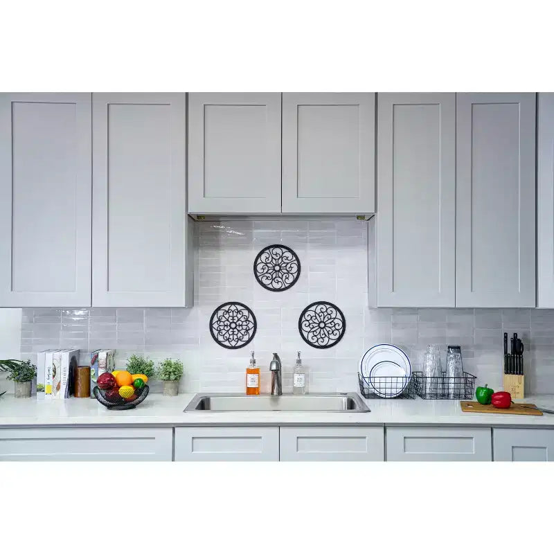 CASAINC Armoire de cuisine basse Shaker 36 L x 24 H x 27 P, cadre en bois massif, peinture à base d'eau à faible teneur en COV, fermeture douce, à monter soi-même, gris tourterelle