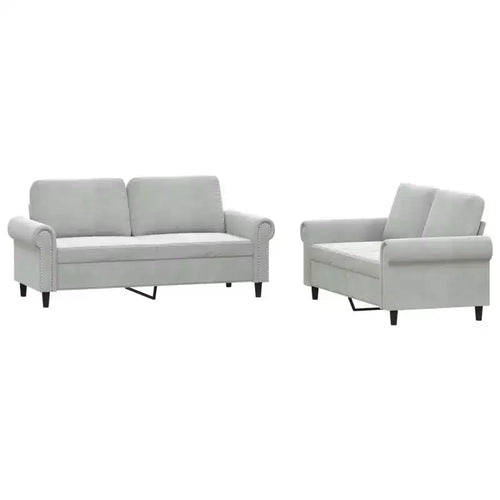 3 Piece Sofa Set with Cushions in Multiple Colors