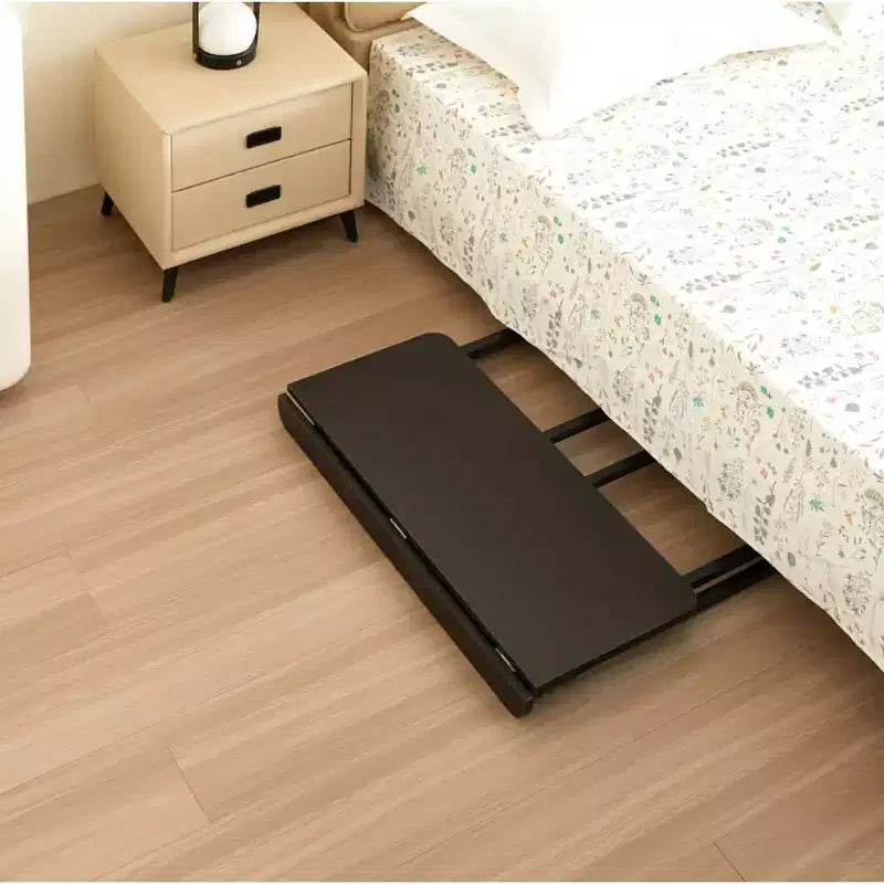 Bureau pliant Petit bureau pliable pour petits espaces, bureau d'écriture informatique de 80 cm pour le bureau, le télétravail, bureau pliant pour la chambre, noir