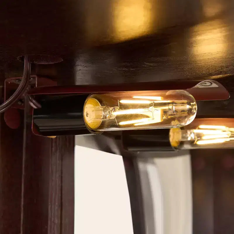 Vitrine d'angle en verre avec lumière, décorations sculptées et étagères réglables pour bar ou vin