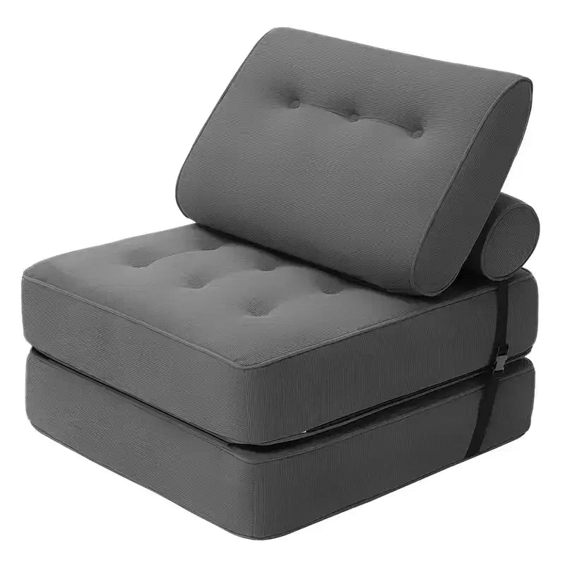 WARMOUNTS Canapé-lit pliant avec dossier réglable, fauteuil-lit portable pour salon et bureau