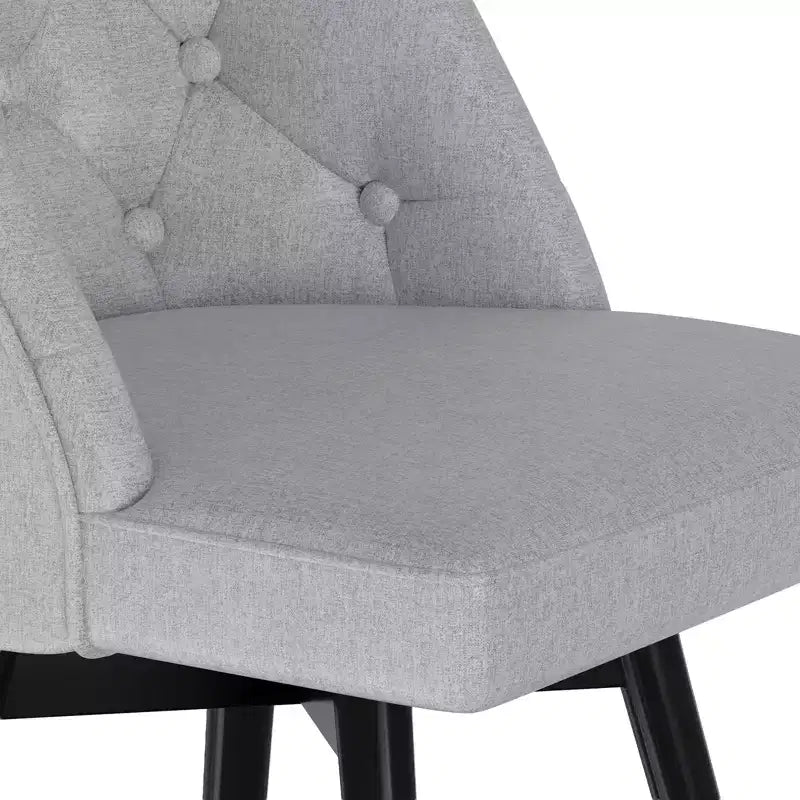 Tabourets de bar avec dossiers, lot de 2 tabourets de bar hauteur de comptoir 66 cm, chaises d'îlot de cuisine modernes
