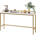 Lantine Console Table Behind Sofa Couch, 70.9 Inch Long and Narrow Entryway Table