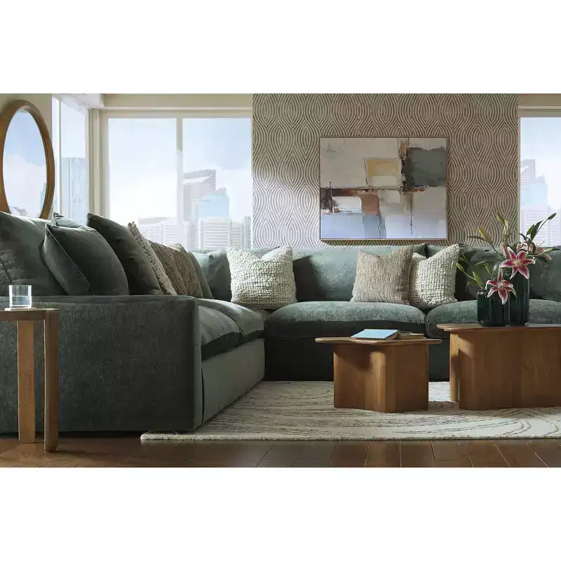 Signature Design by Ashley Ensemble de tables basses Abeford, bois massif, marron