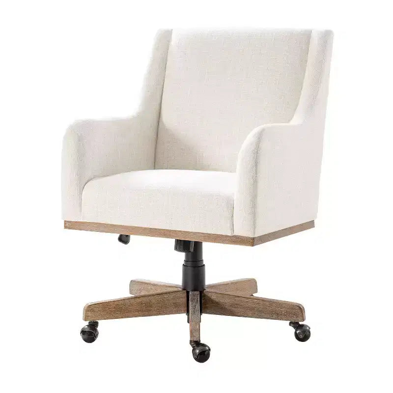 Chaise de bureau Merry avec hauteur réglable et accoudoirs incurvés|HULALA HOME