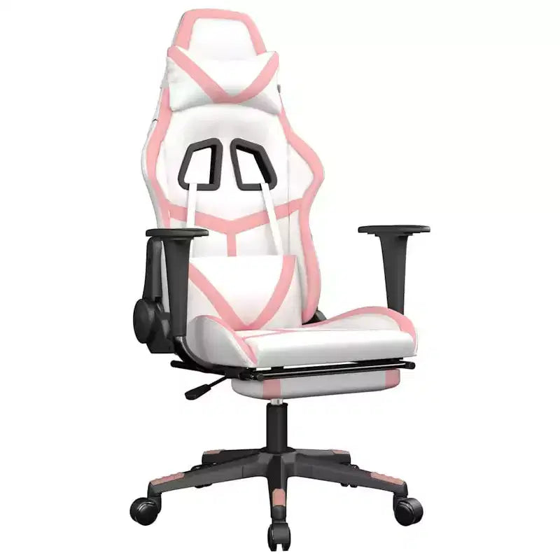 vidaXL Chaise de jeu noir et rouge