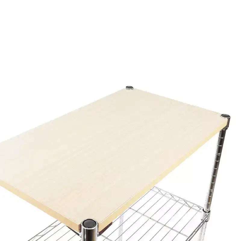 Chariot de rangement à roulettes de 85,1 cm H x 71,1 cm L