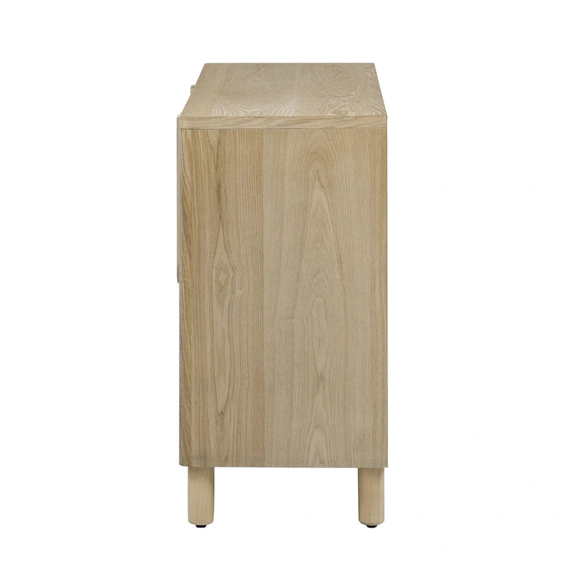 Buffet de 122 cm avec étagères réglables