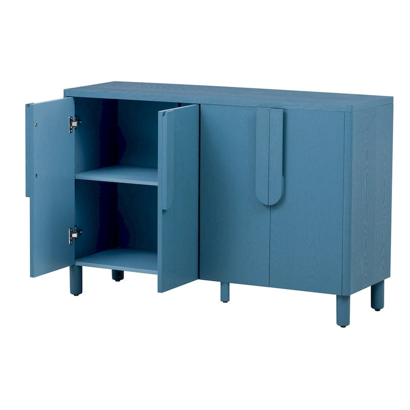 Buffet de 122 cm avec étagères réglables