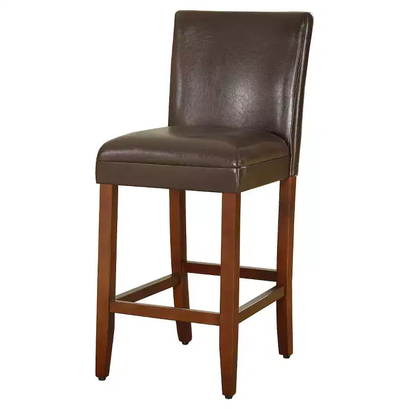 Tabouret de bar en similicuir 29 - HomePop