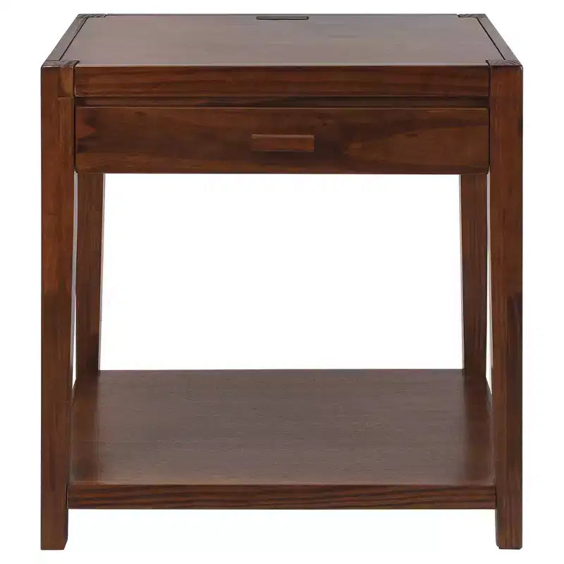 Table de chevet 26 avec port USB - Flora Home