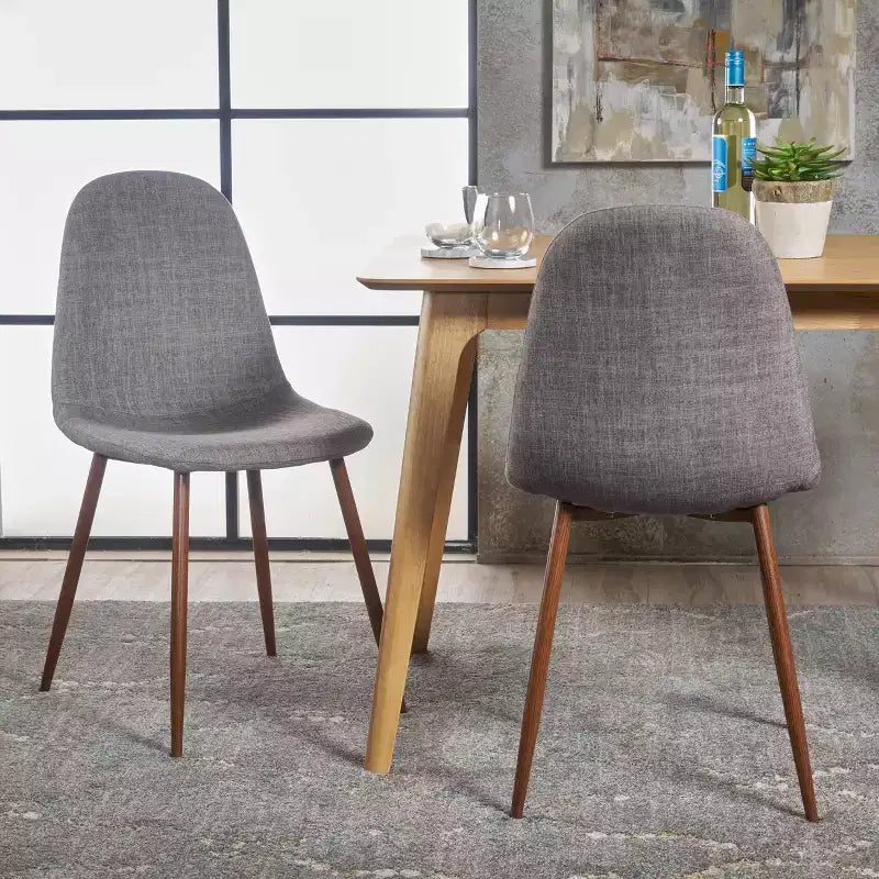 Chaise de salle à manger Raina Mid-Century