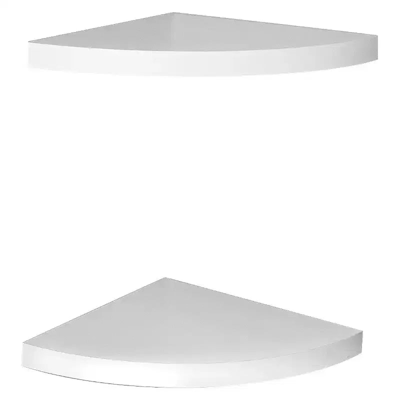 (Lot de 2) Étagères d'angle flottantes radiales de 29,2 x 3,8 cm - Danya B.