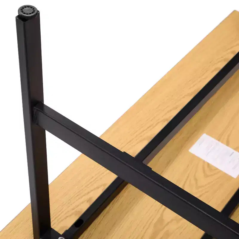 Flash Furniture Redmond Table de conférence commerciale 60x24 avec plateau de 1 pouce d'épaisseur en stratifié double face avec bordure en PVC et base en acier robuste de type A