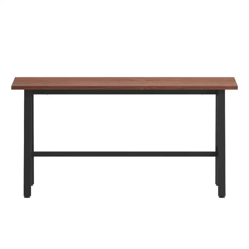 Flash Furniture Redmond Table de conférence commerciale 60x24 avec plateau de 1 pouce d'épaisseur en stratifié double face avec bordure en PVC et base en acier robuste de type A