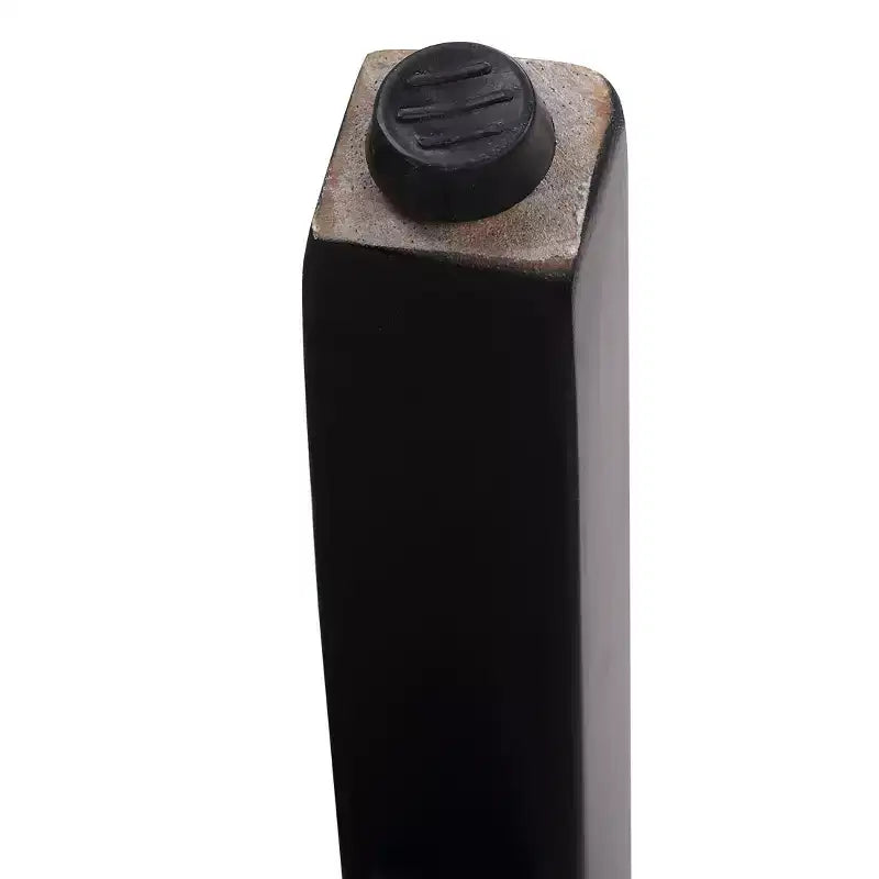 WestinTrends 29" Tabouret de bar rembourré avec siège de selle (lot de 2), noir/noir