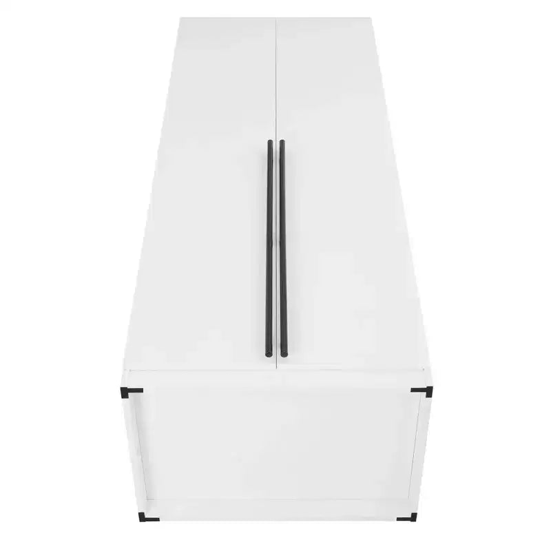 Manhattan Comfort Lot de 3 armoires-penderies Lee 2 portes et 4 étagères