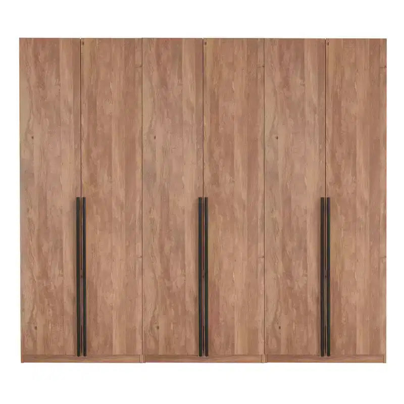 Manhattan Comfort Lot de 3 armoires-penderies Lee 2 portes et 4 étagères