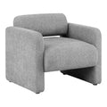 HOMES: Inside + Out Sanddrift Modern Boucle Upholstered Accent Chair