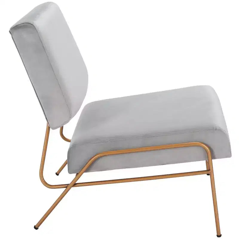 Fauteuil d'appoint en velours Romilly - ACH6203 - Safavieh