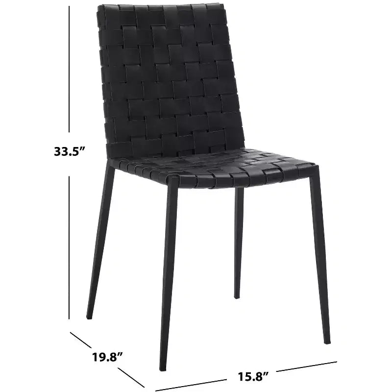 Chaise de salle à manger tressée Rayne (lot de 2) - DCH3006 - Safavieh