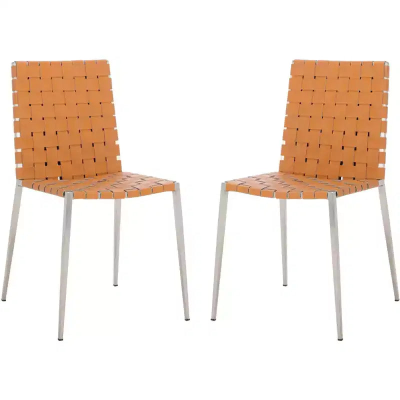 Chaise de salle à manger tressée Rayne (lot de 2) - DCH3006 - Safavieh