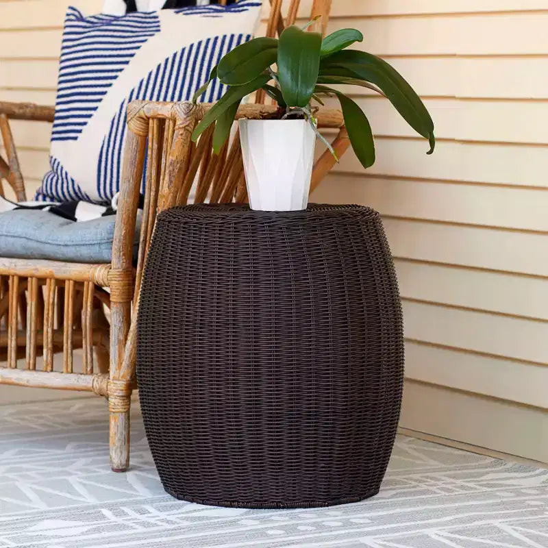 Table d'appoint tonneau Household Essentials