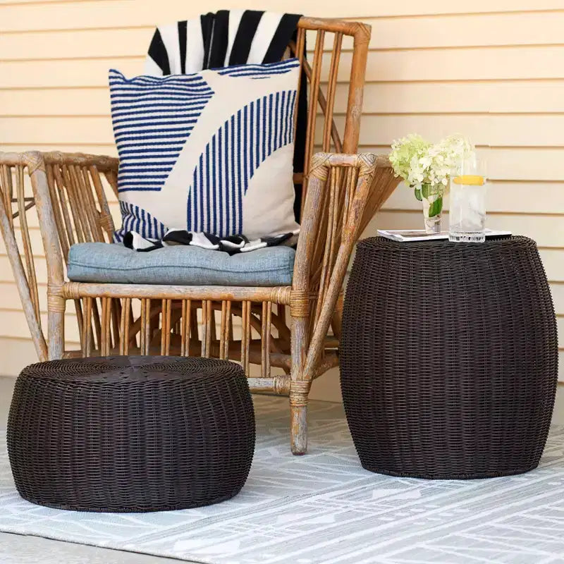 Table d'appoint tonneau Household Essentials