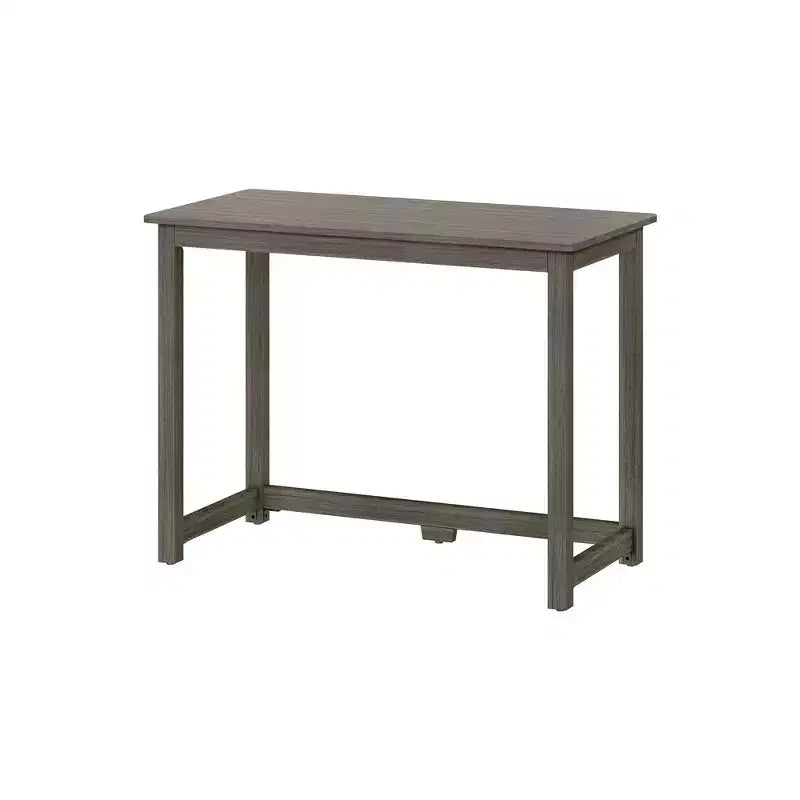 Bureau en bois massif Planche+Poutre, Bureau simple pour chambre à coucher, Bureau d'étude pour bureau à domicile, 39.5