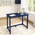 Bureau en bois massif Planche+Poutre, Bureau simple pour chambre à coucher, Bureau d'étude pour bureau à domicile, 39.5