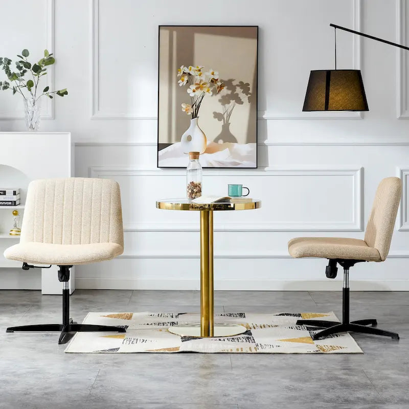 Chaise de bureau pivotante à 360° et à hauteur réglable