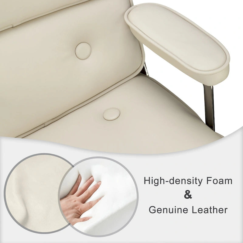 Chaise de bureau ergonomique mi-dos avec soutien lombaire