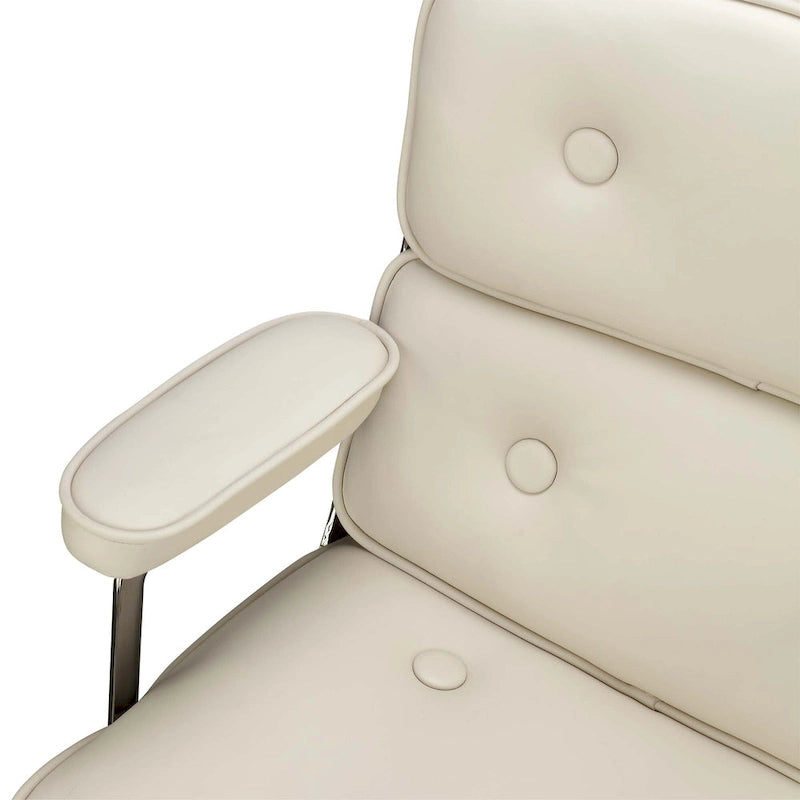 Chaise de bureau ergonomique mi-dos avec soutien lombaire
