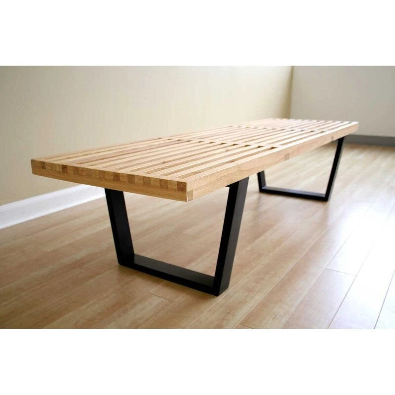 Banc en bois massif 60"