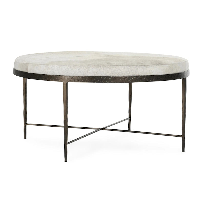 Table basse en cuir