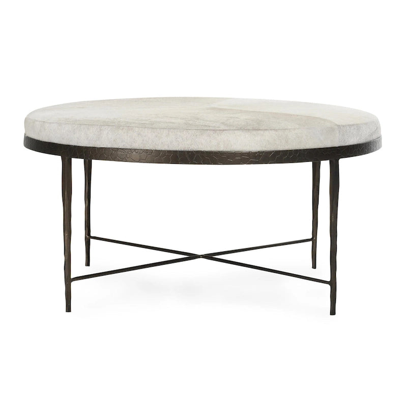 Table basse en cuir