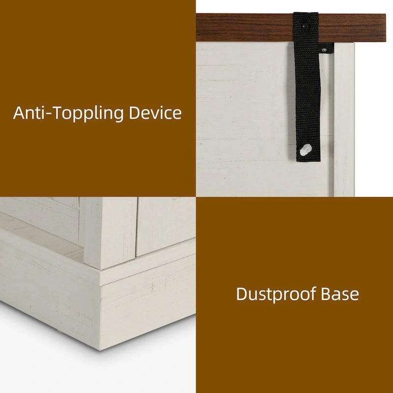 Meuble de cuisine autoportant de 168 cm avec portes vitrées